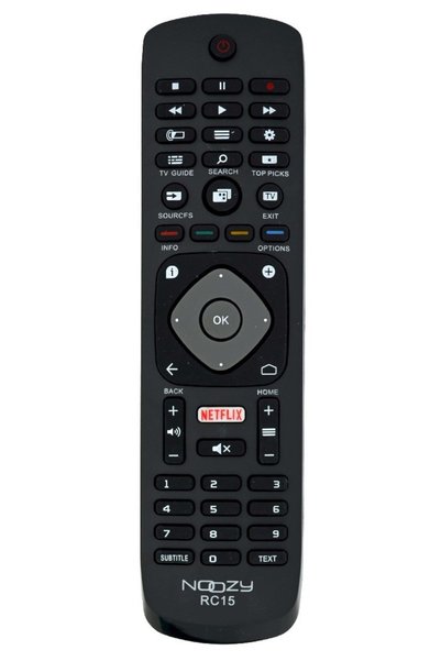 Noozy Τηλεχειριστήριο RC15 για τηλεοράσεις Philips Άμεση αντικατάσταση χωρίς ...