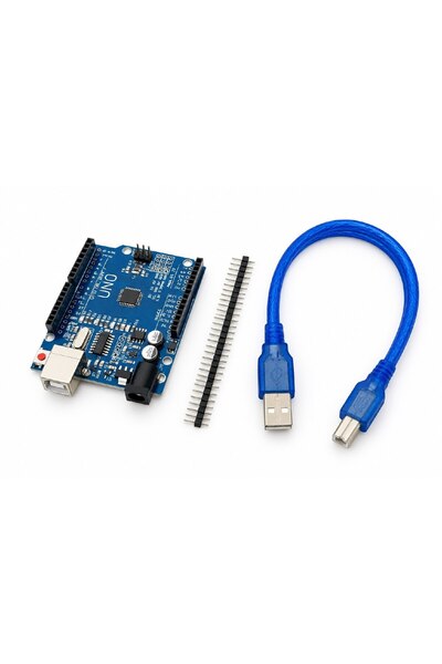 Generic لوحة Arduino UNO R3 متوافقة مع ATmega328P مع كابل USB ودبابيس توصيل