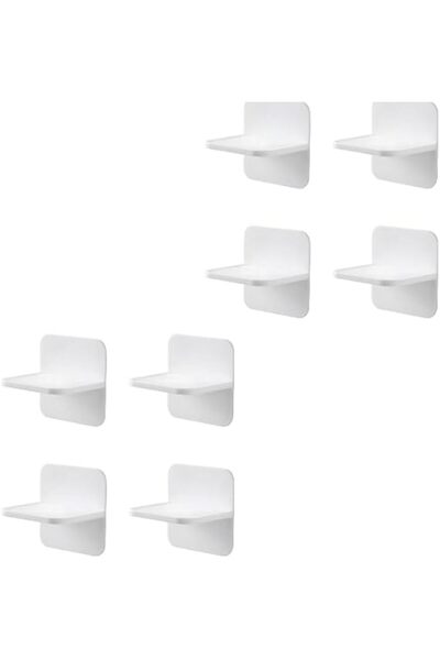 Yelajoy 8 PCS Adhesive Furniture Safety Anchors, No Drill Anti-Tip Wall Strap...