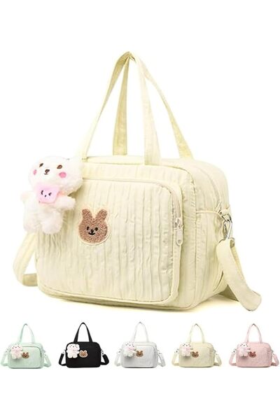 Bukela Baby Diaper Bag Tote, Cute Small Crossbody Nappy Mommy Bag, Lightweigh...