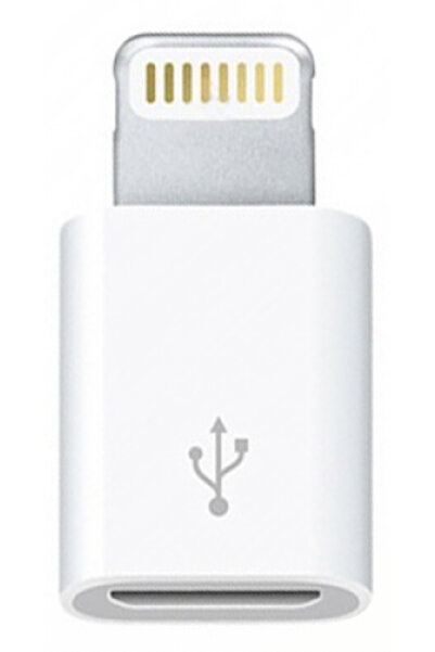 OEM Μετατροπέας Lightning αρσενικό σε micro USB θηλυκό, λευκός