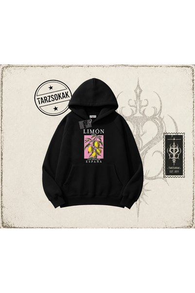 Tarzsokak Unisex majica sa kapuljačom Lemon 1998, velika, unisex, bela