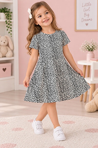 Çipil Polka Dot Children's Dress