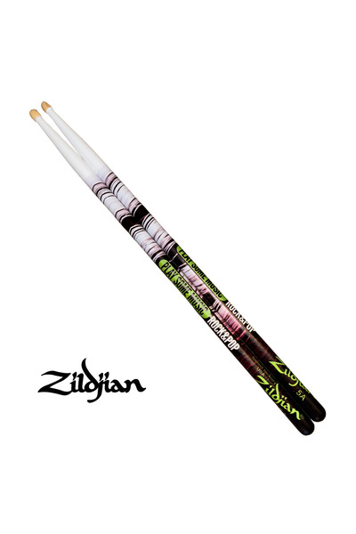 ZILDJIAN 5A باجيت ملون بتصميم خاص باجيت
