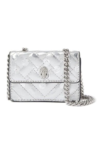 Kurt Geiger Kensington Quilted Micro Shoulder Bag 16X10 Cm, Leather Chain Str...