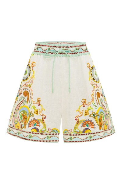 ALEMAIS Summer Linen Shorts