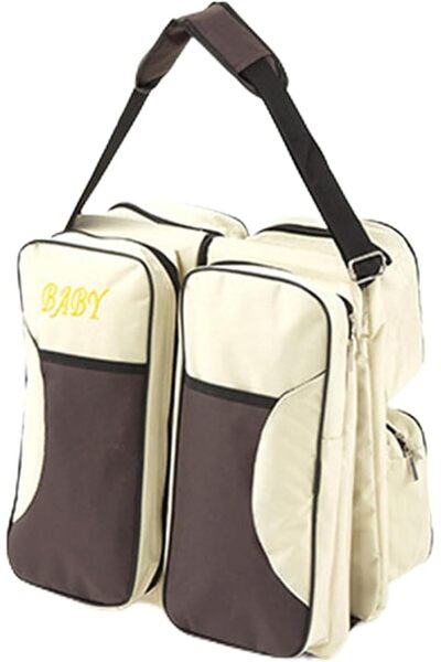 HALAMODO Convertible Mommy Backpack Bag with Foldable Travel Rest Space, 75 x...