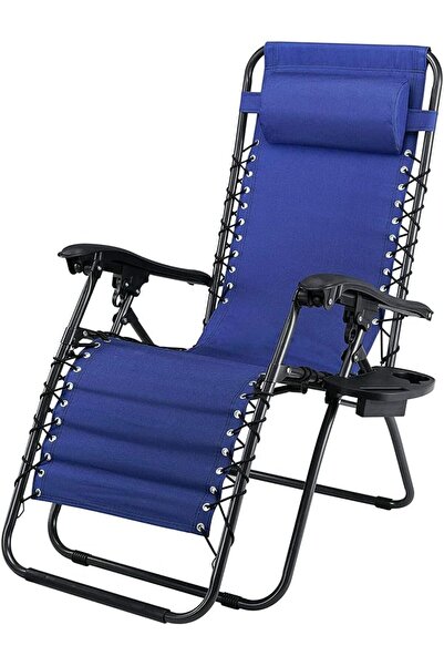 Generic Zero Gravity Chair, Deck Folding Recliner Sun Loungers Outdoor Chair ...
