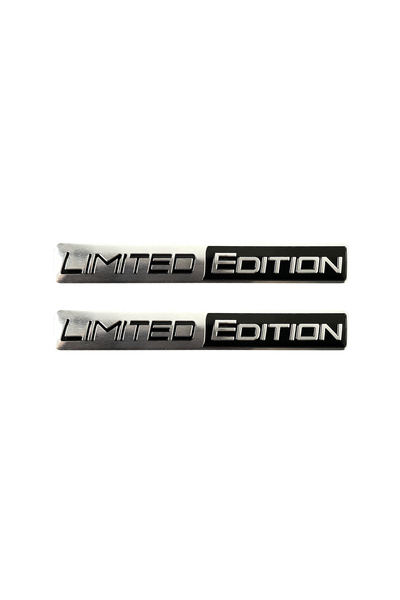 Choice 001-A 1 Pair 3D Limited Edition Aluminum Stickers Motorcycle Moto Auto...