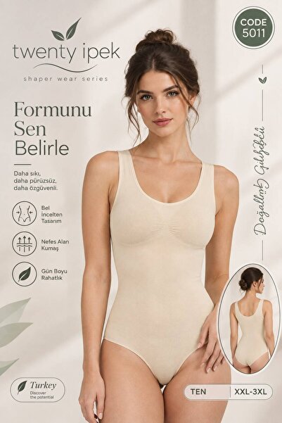 twenty ipek Snap-Fasten Women's Skin Seamless Corset Body Tightening Waist At...