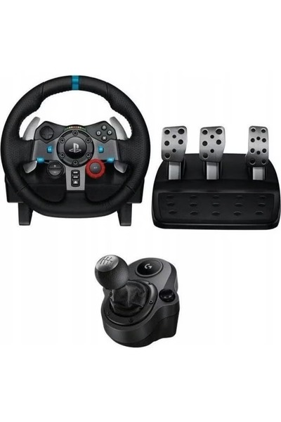 logitech G29 Driving Force Racing Steering Wheel & Pedals with Force Feedback...