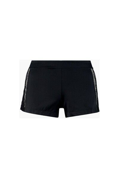 Aubade Midnight Whisper Shorty Lace Stretch Silk Shorts Panties