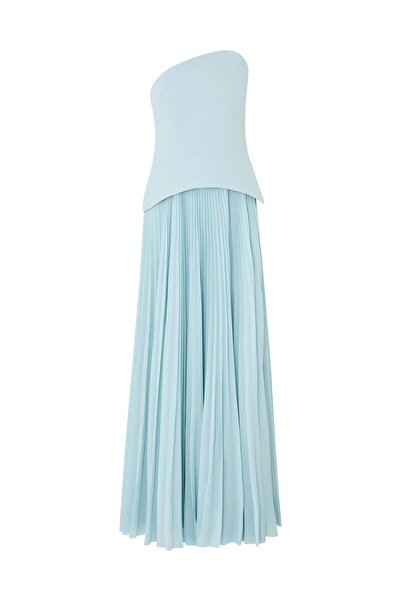Solace London Britt Maxi Dress Strapless Maxi Dress Pink