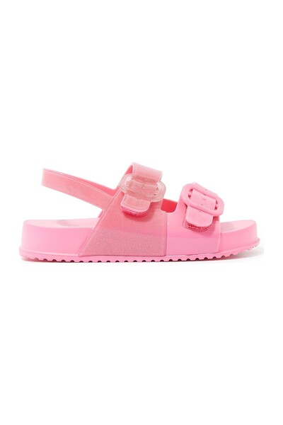 Mini Melissa Comfortable Buckle Sandals for Kids - Pink