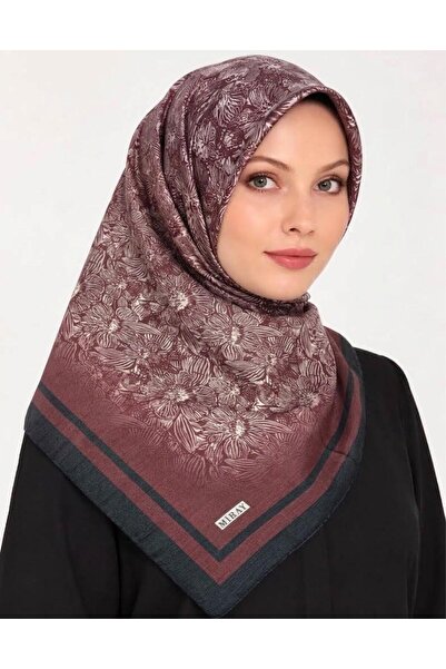 MİRAY وشاح نيفادا كبير الحجم من القطن العضوي - 120 × 120 - 6731-10