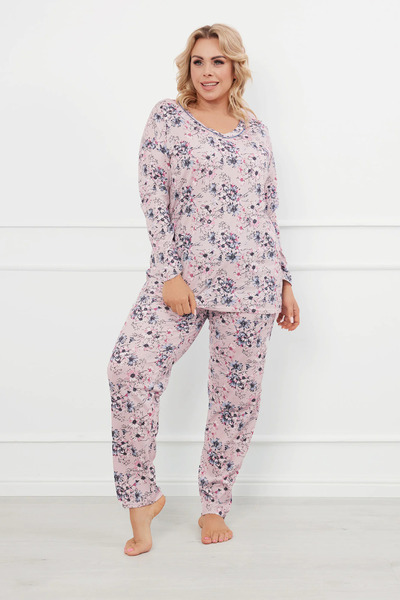 Other Pijama de damă Toliana cu mâneci lungi, pantaloni lungi XL