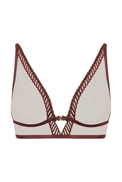 Aubade Sheer Emotion Triangel Bh, Grs Certified, Transparent Tulle Bra