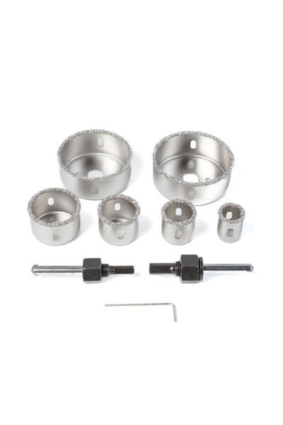 Handy Set 6 carote pentru lemn gips carton si metal, 22-73 mm, carbura, adanc...