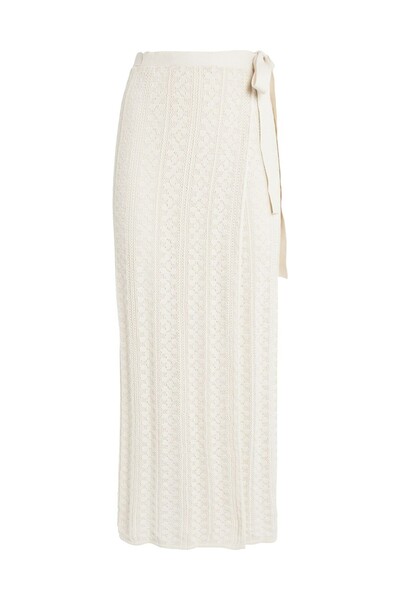 Holzweiler Bohemian Waves Midi Knit Skirt
