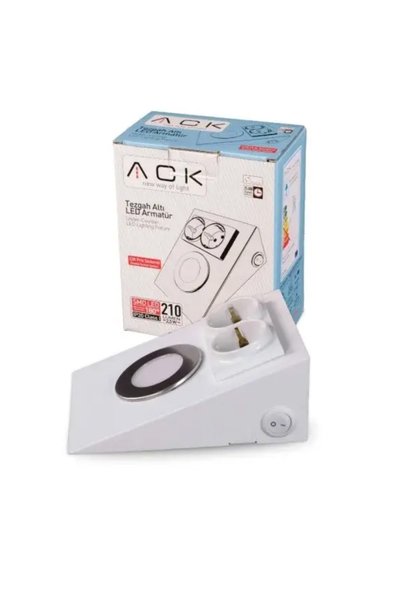 ACK AH11-00230 TEZGAH ALTI PRİZLİ ARMATÜR 6500K BEYAZ K