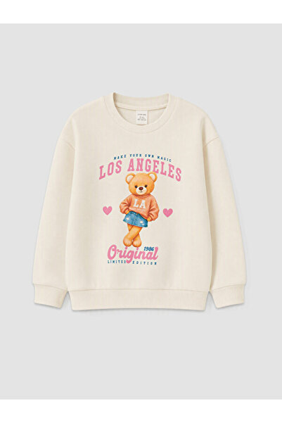 LC Waikiki I Teddy Bear Printed Thick Sweatshirt for Girls from Freezen Store