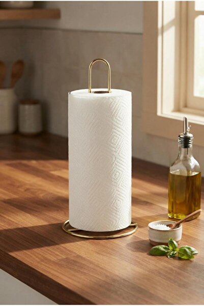 LAZORİAE Stainless Iron Napkin Stand, Napkin Holder 28X12 Cm, Vertical Paper ...