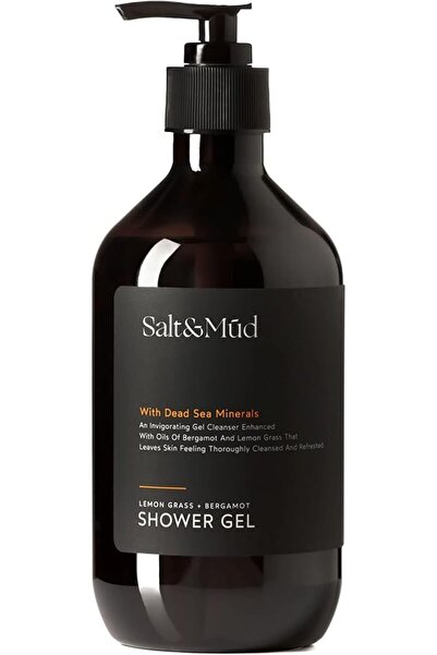 SALTON SALT جل استحمام بالملح وطين مياه البحر الميت، غسول جسم مرطب مع الألوفي...