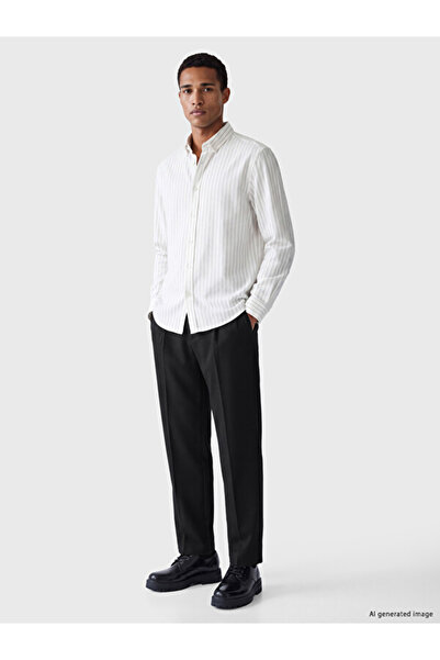 LC Waikiki I Relax Fit Gabardine Men's Pleated Trousers from Freezen Store