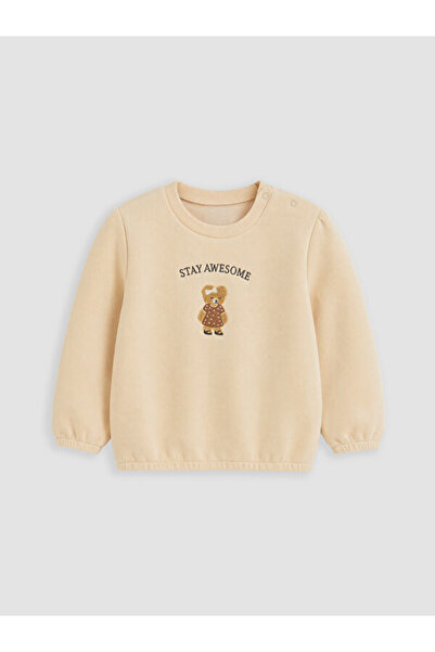 LC Waikiki I Embroidered Baby Girl Thick Sweatshirt from Freezen Store