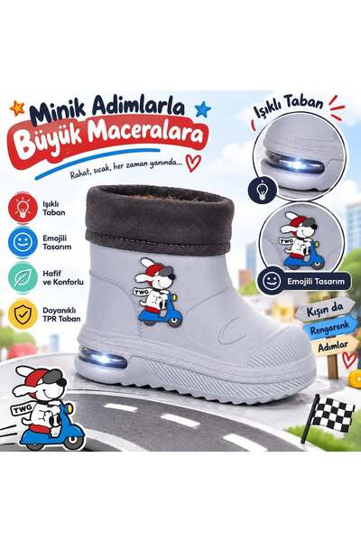 Look Life SU geçirmez çocuk yağmur botu 525