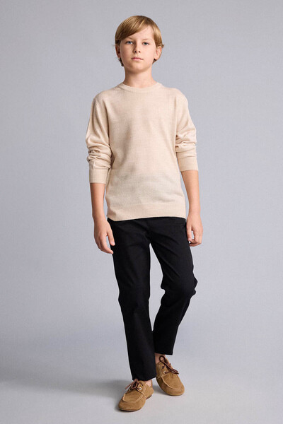 DeFacto Gabardine Black Boy's Trousers T8850A6/Bk81