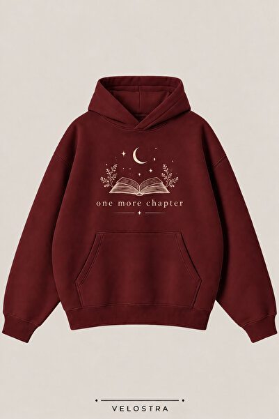 Velostra Unisex One More Chapter Φούτερ με στάμπα για καθημερινή χρήση, άνετο...