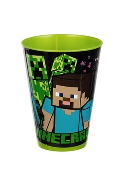 OEM Minecraft Lime Green Plastic Cup 430ml