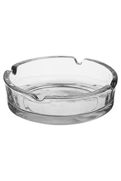 OEM Scrumiera Rotunda din Sticla Transparenta Ø10.5cm