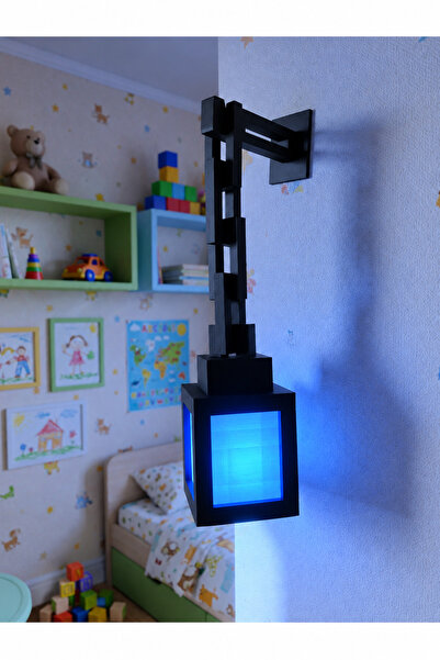 CHARA Minecraft Zincirli Duvar Lambası