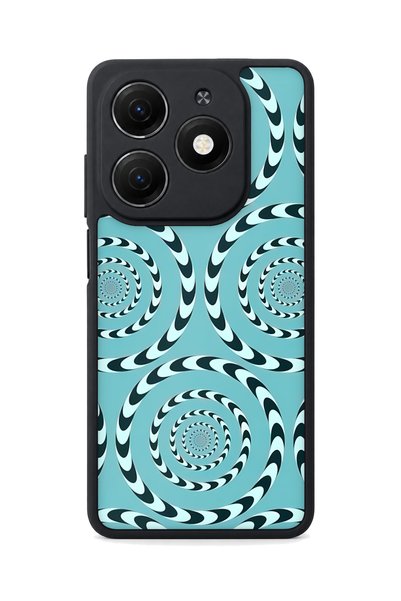 TECNO حافظة مقاومة للصدمات متوافقة مع كاميرا Spark 20 ذات النمط البصري