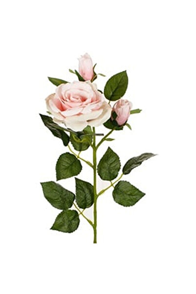 OEM Floare Artificiala Trandafir Roz 73cm