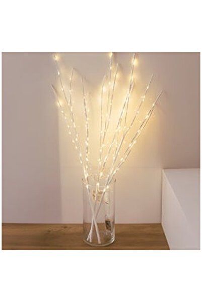 OEM Ramuri Decorative Albe cu 150 de Becuri LED 90cm - 3buc