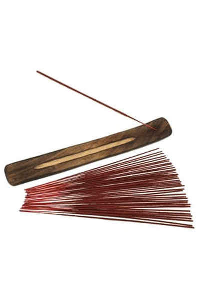 OEM Flower Garden Scented Sticks & Wooden Base - 40pcs