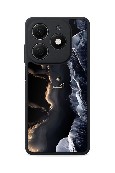 TECNO Spark 20 Compatible Allahuekber Patterned Camera Protected Shockproof Case