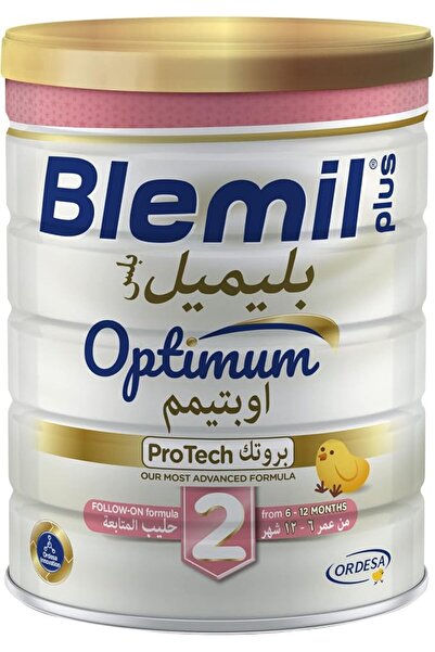 Blemil plus 2 حليب بودرة أوبتيموم بروتيك فولو-أون للرضع من 6 إلى 12 شهرًا 800