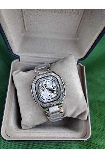 DARK BLANC Skeleton Dial Sport Metal Men's Wristwatch