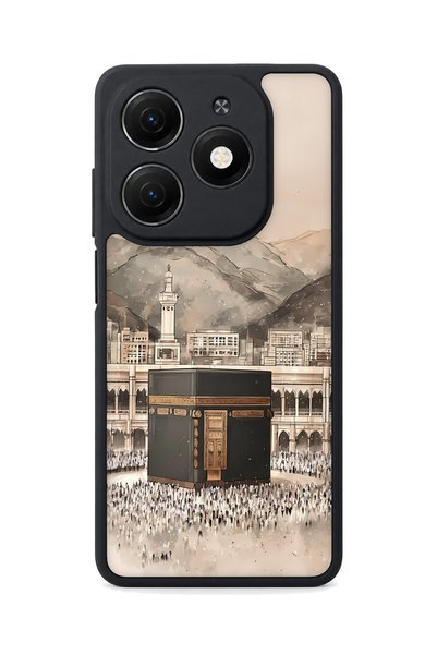 TECNO Spark 20 Compatible Kaaba Patterned Camera Protected Shockproof Case