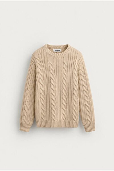 Gambocci Men's Knitwear Knitted Patterned Thick Sweater