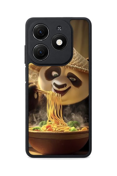 TECNO Spark 20 Compatible Panda Patterned Camera Protected Shockproof Case