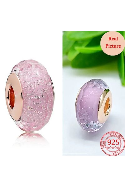 Choice AMC0261 Colorful Murano Glass Beads Glass Ripple Charm Wavy Glass Bead...