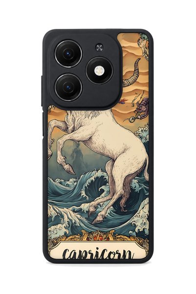 TECNO Spark 20 Compatible Goat Patterned Camera Protected Shockproof Case