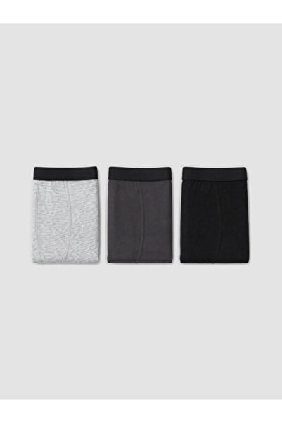LC Waikiki Rmz Gi̇yi̇m Farkiyla Boys' Boxer 3-Pack