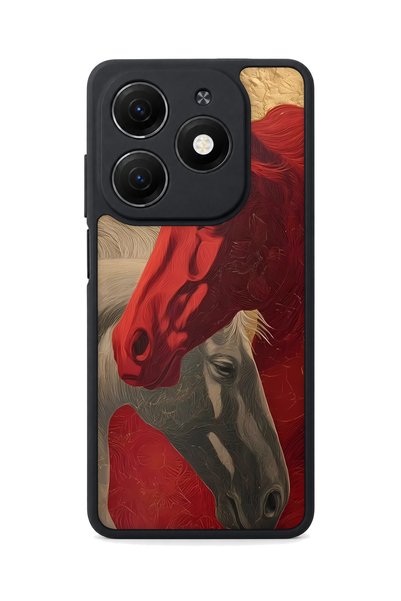 TECNO Spark 20 Compatible Art Patterned Camera Protected Shockproof Case