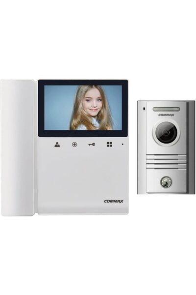 Generic طقم إنتركوم ملون بشاشة LCD عالية التقنية مقاس 4.3 بوصة طراز CDV-43K2 ...